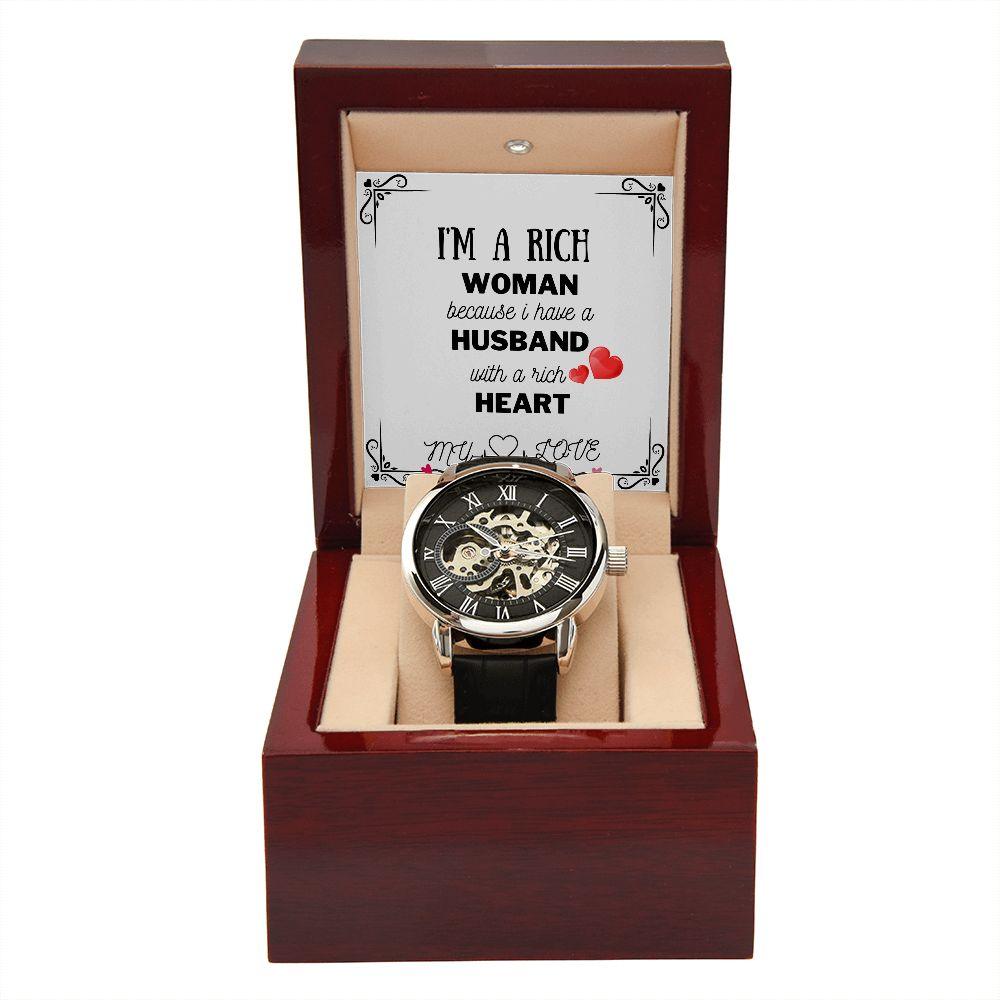 I'm a Rich Women - Because I have a Husband with a Rich Heart - CHARMING FAMILY GIFT