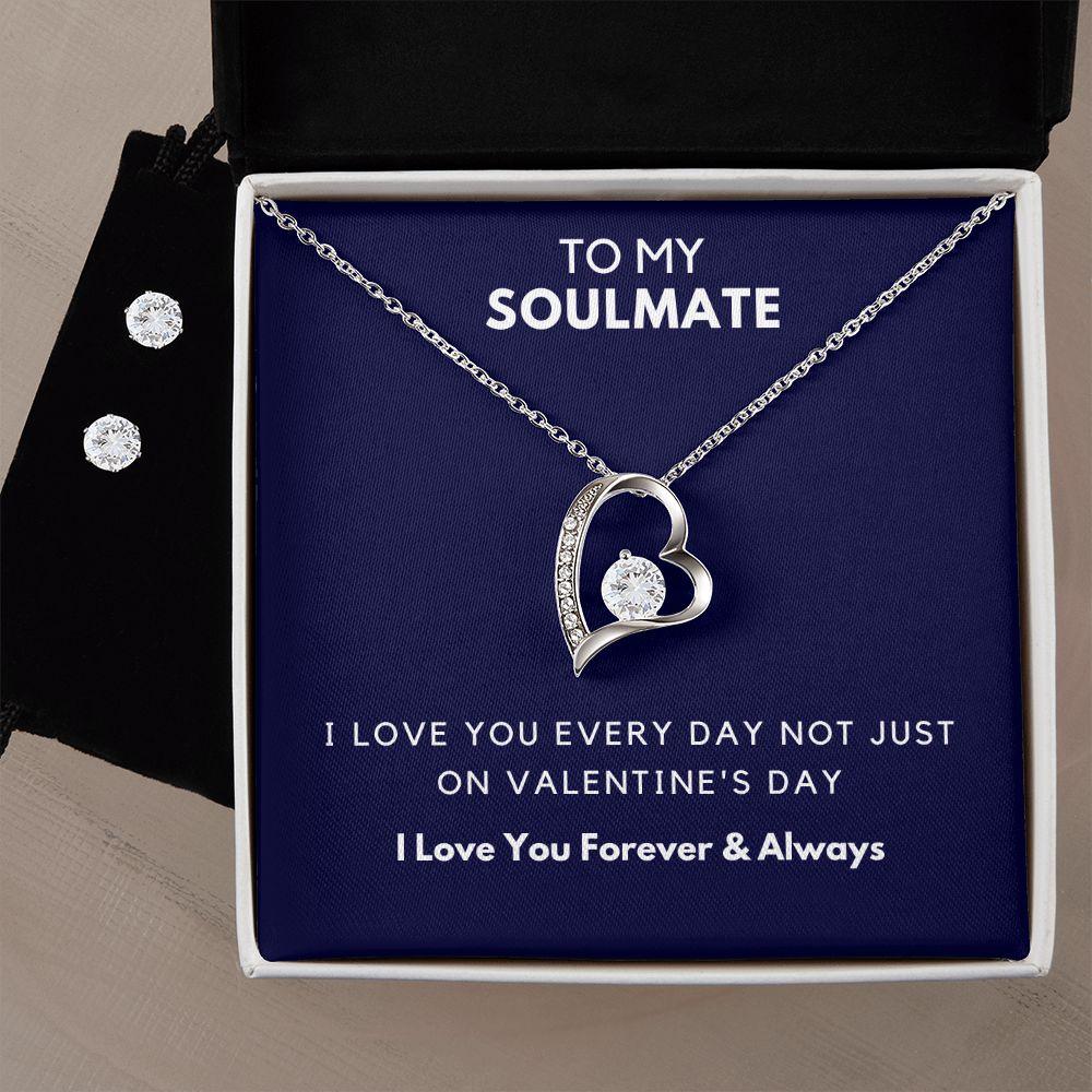 My World - Soulmate Forever Love Necklace - CHARMING FAMILY GIFT
