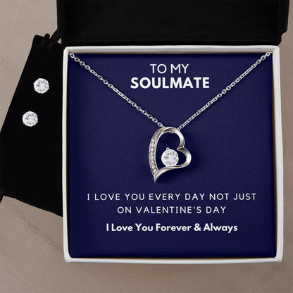 My World - Soulmate Forever Love Necklace - CHARMING FAMILY GIFT
