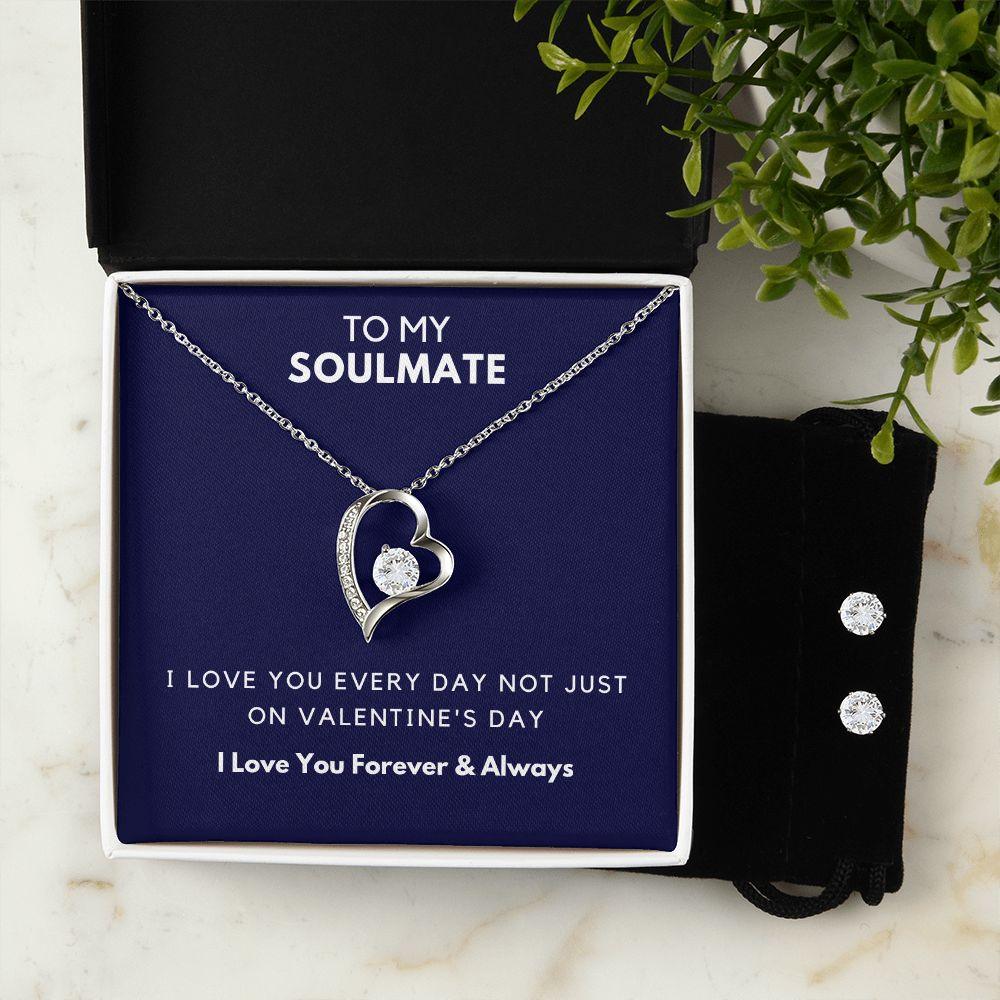 My World - Soulmate Forever Love Necklace - CHARMING FAMILY GIFT