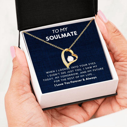 Soulmate - Found You - Forever Love Necklace - CHARMING FAMILY GIFT
