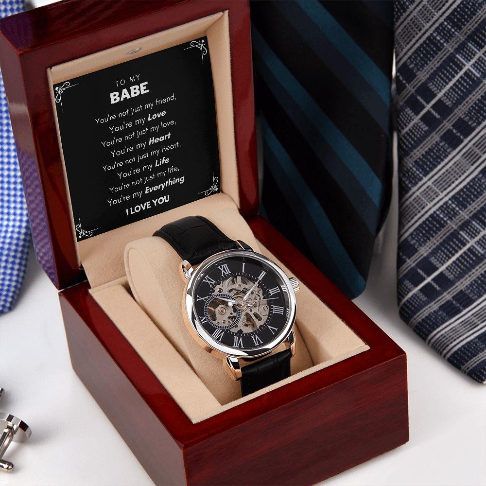 To My Babe - I Love You - CHARMING FAMILY GIFT