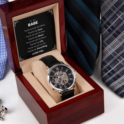 To My Babe - I Love You - CHARMING FAMILY GIFT