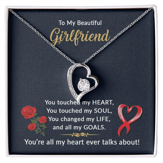 To My Beautiful Girlfriend - Love You - CHARMING FAMILY GIFT