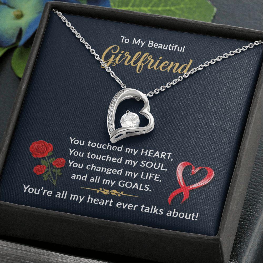 To My Beautiful Girlfriend - Love You - CHARMING FAMILY GIFT