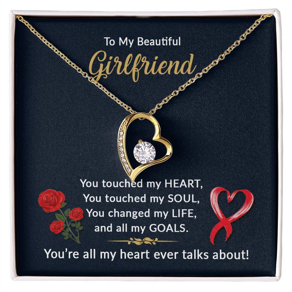 To My Beautiful Girlfriend - Love You - CHARMING FAMILY GIFT