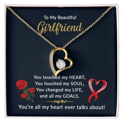 To My Beautiful Girlfriend - Love You - CHARMING FAMILY GIFT