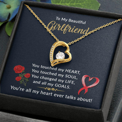 To My Beautiful Girlfriend - Love You - CHARMING FAMILY GIFT
