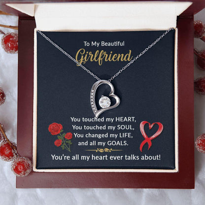 To My Beautiful Girlfriend - Love You - CHARMING FAMILY GIFT