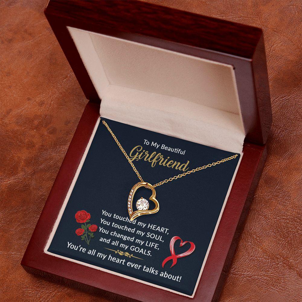 To My Beautiful Girlfriend - Love You - CHARMING FAMILY GIFT