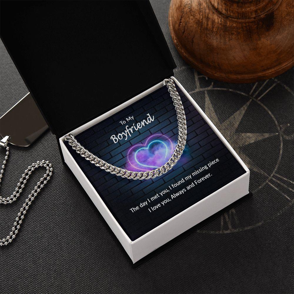 To My Boyfriend - I Love you - CHARMING FAMILY GIFT