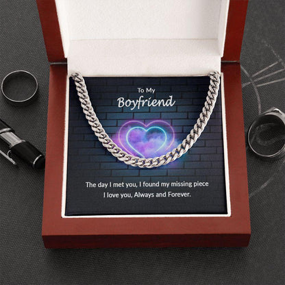 To My Boyfriend - I Love you - CHARMING FAMILY GIFT