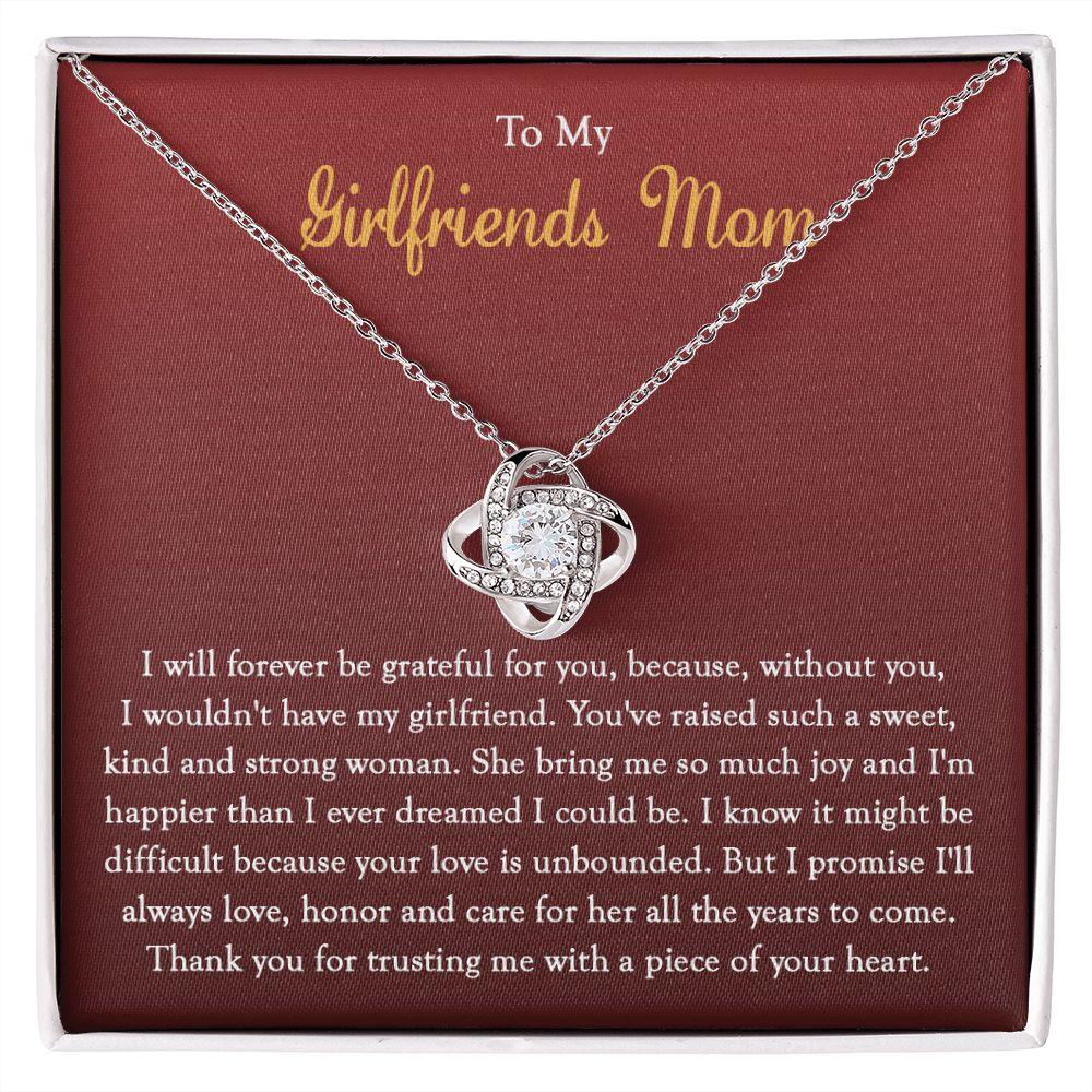 To My Girlfriends Mom Gift Future Mother in Law Necklace - CHARMING FAMILY GIFT