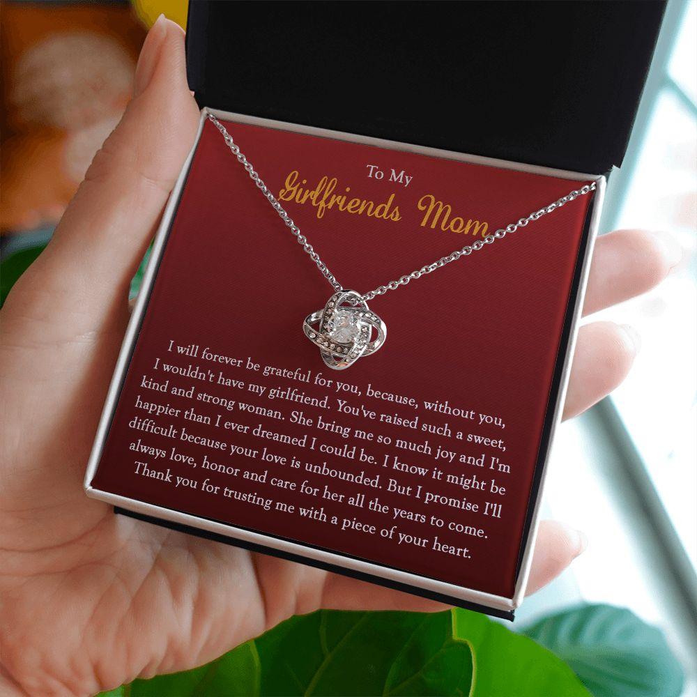 To My Girlfriends Mom Gift Future Mother in Law Necklace - CHARMING FAMILY GIFT
