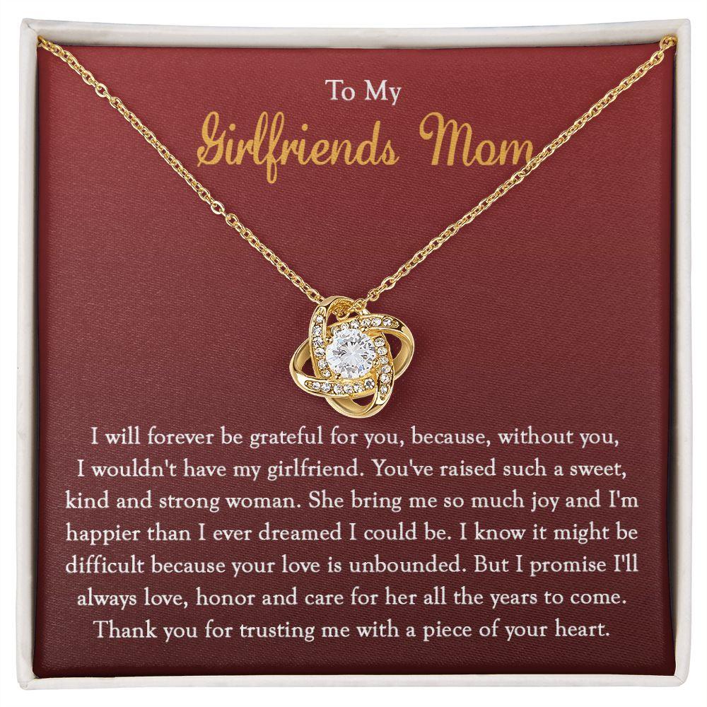 To My Girlfriends Mom Gift Future Mother in Law Necklace - CHARMING FAMILY GIFT