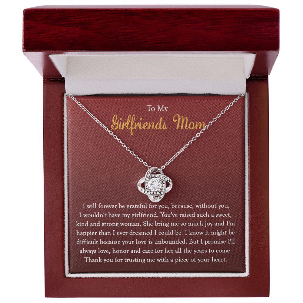 To My Girlfriends Mom Gift Future Mother in Law Necklace - CHARMING FAMILY GIFT