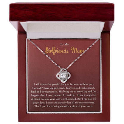 To My Girlfriends Mom Gift Future Mother in Law Necklace - CHARMING FAMILY GIFT