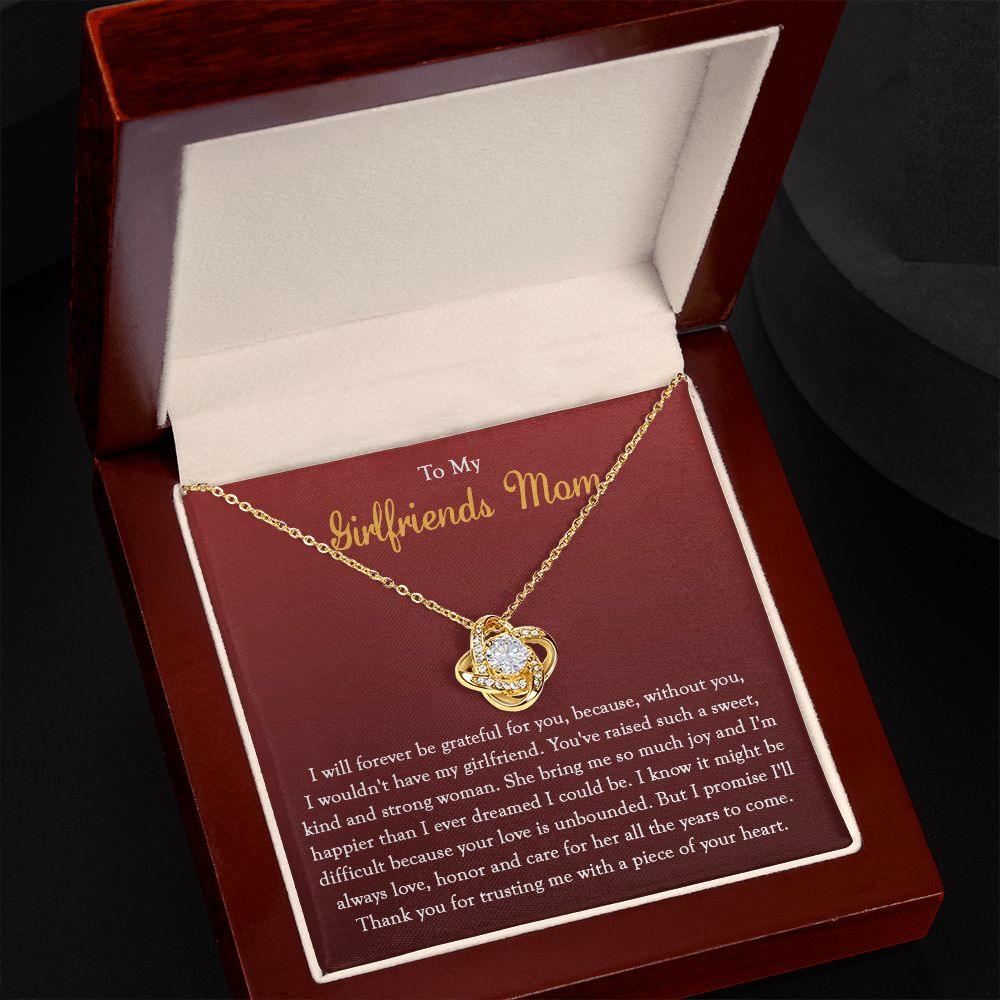 To My Girlfriends Mom Gift Future Mother in Law Necklace - CHARMING FAMILY GIFT