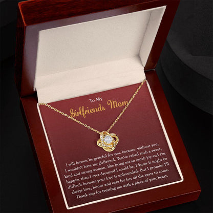 To My Girlfriends Mom Gift Future Mother in Law Necklace - CHARMING FAMILY GIFT