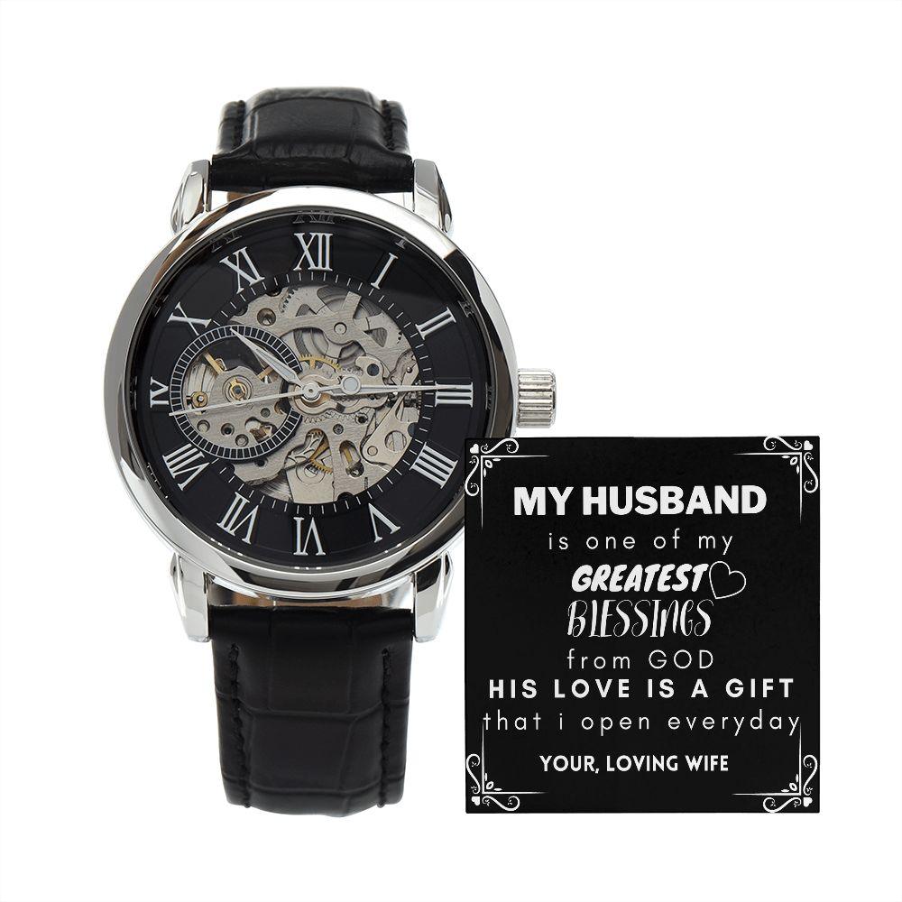 To My Husband - I Love You - CHARMING FAMILY GIFT