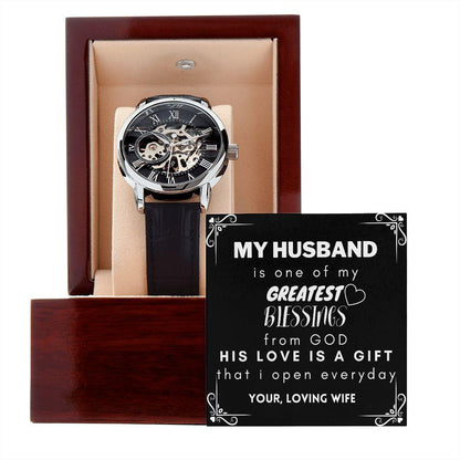 To My Husband - I Love You - CHARMING FAMILY GIFT