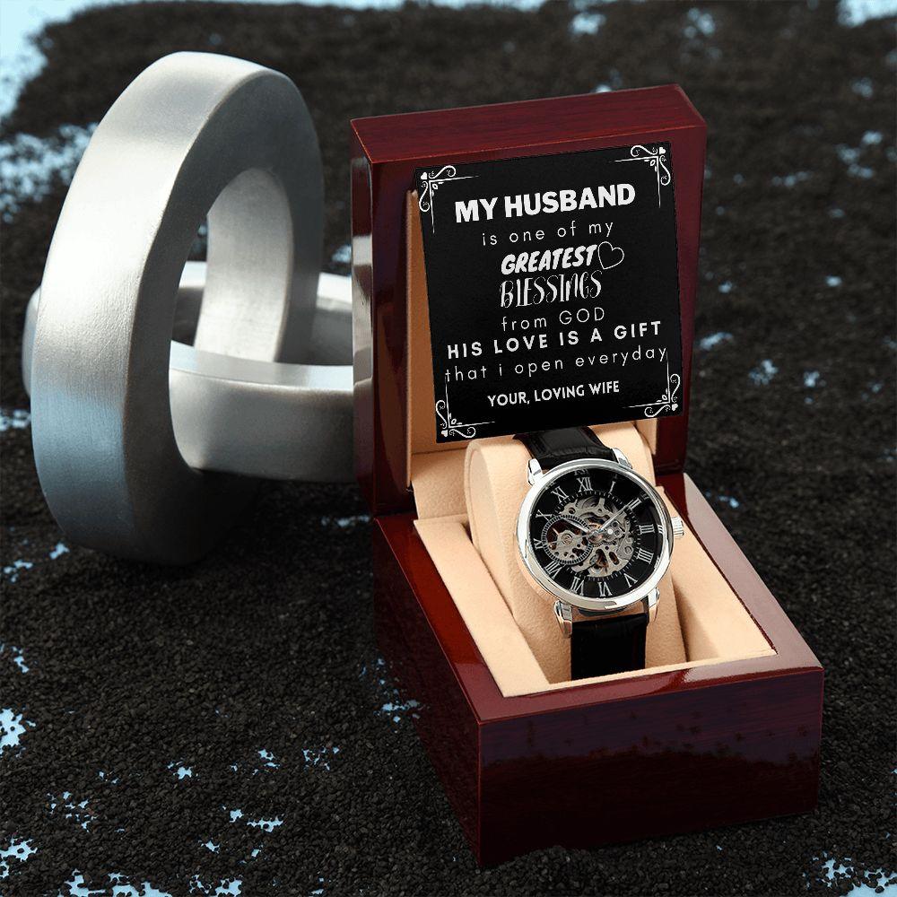 To My Husband - I Love You - CHARMING FAMILY GIFT