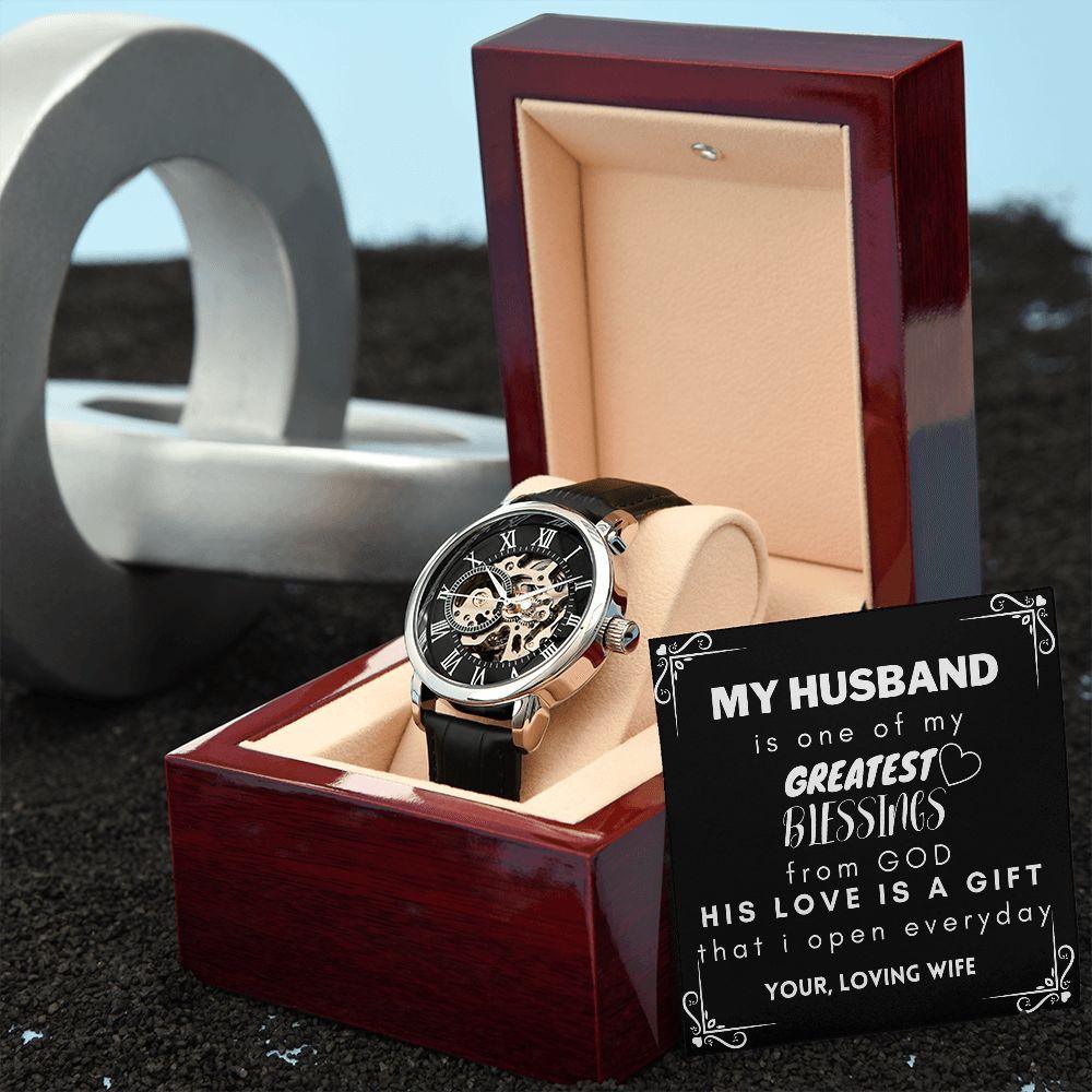To My Husband - I Love You - CHARMING FAMILY GIFT