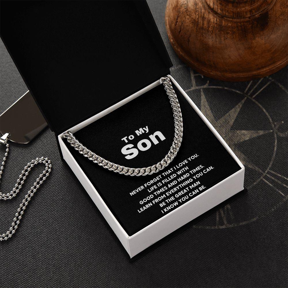 To My Son - I Love you - CHARMING FAMILY GIFT