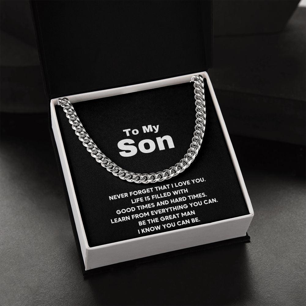 To My Son - I Love you - CHARMING FAMILY GIFT