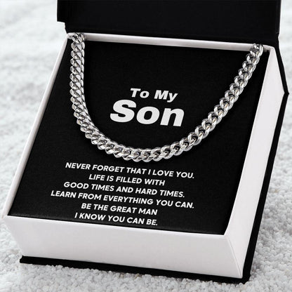 To My Son - I Love you - CHARMING FAMILY GIFT