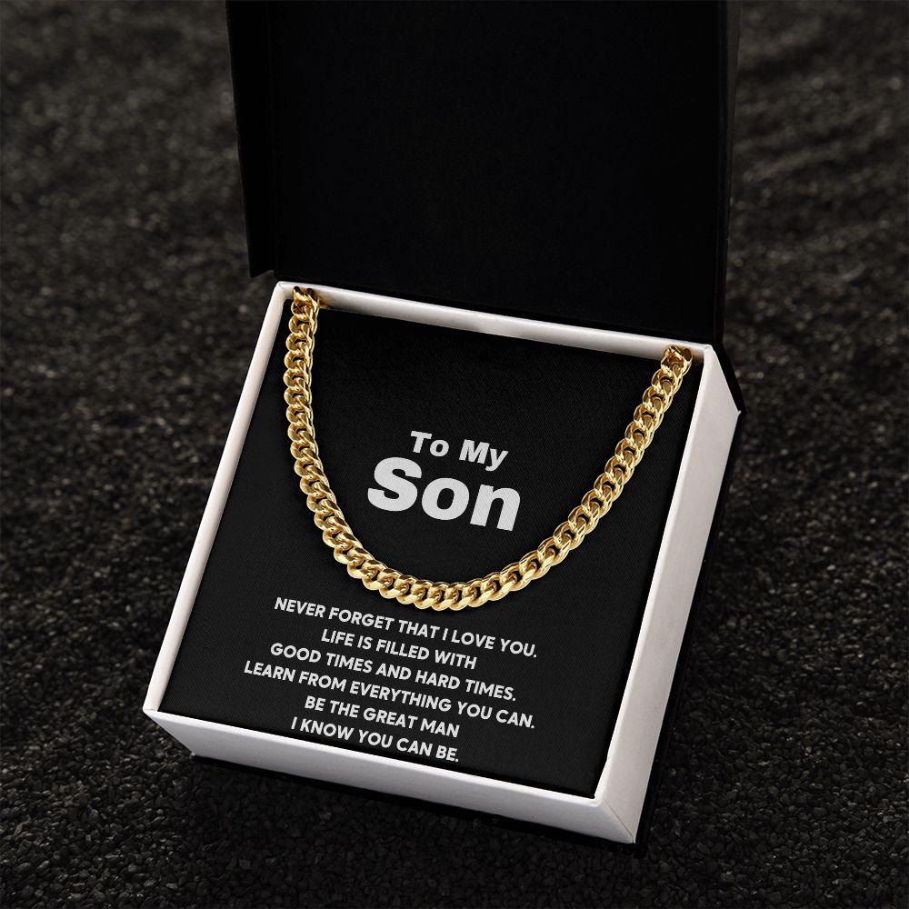 To My Son - I Love you - CHARMING FAMILY GIFT