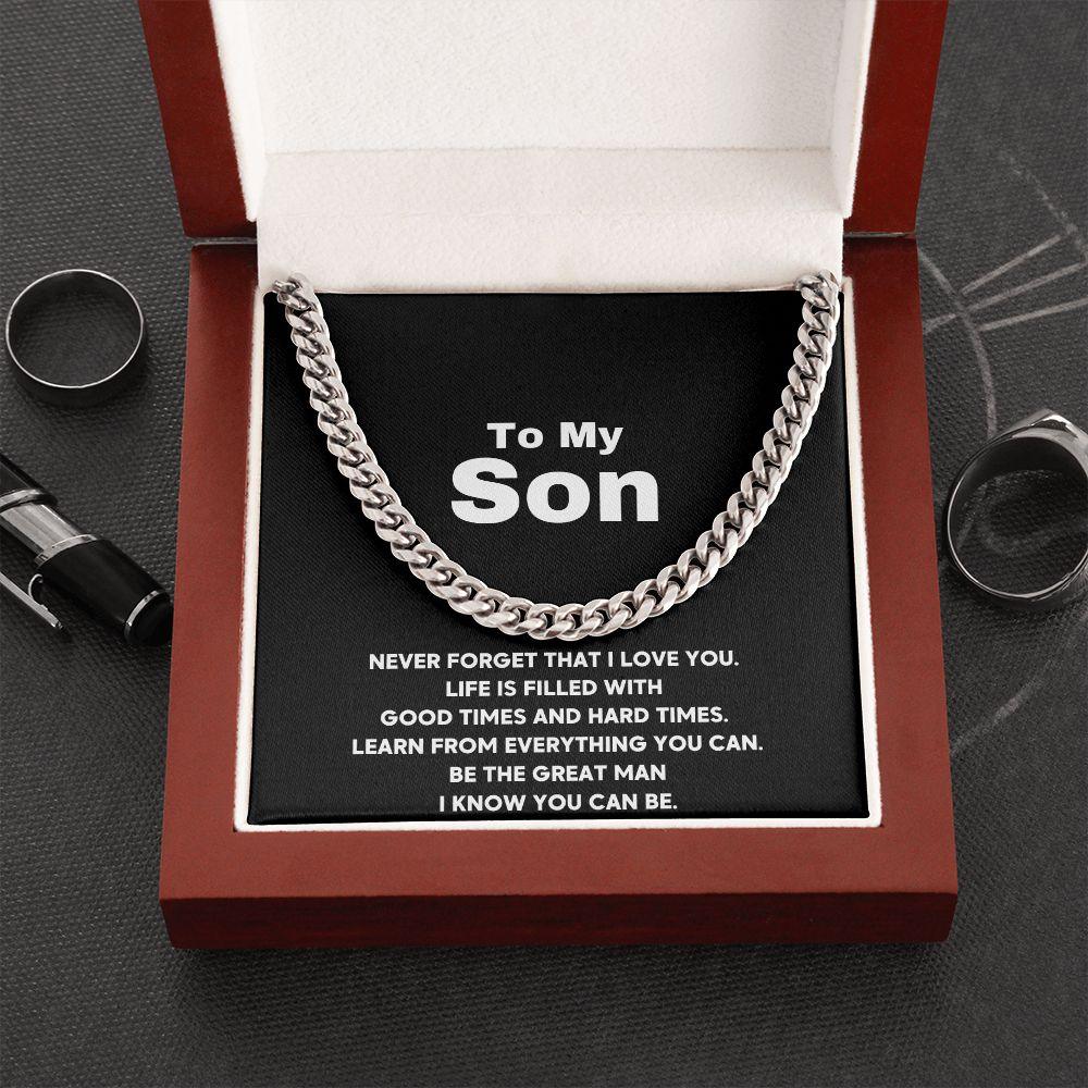 To My Son - I Love you - CHARMING FAMILY GIFT