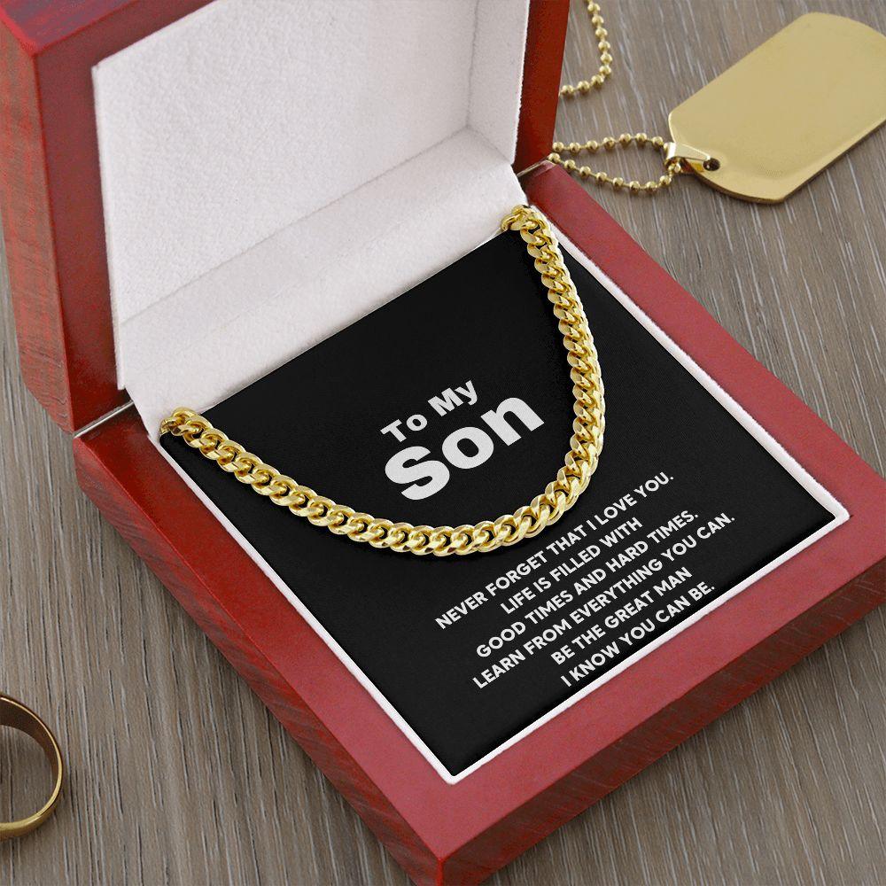 To My Son - I Love you - CHARMING FAMILY GIFT