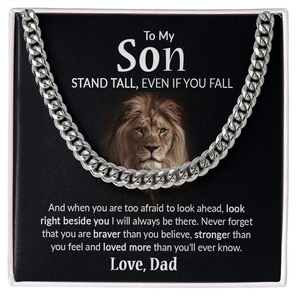 To My Son - Love Dad - CHARMING FAMILY GIFT