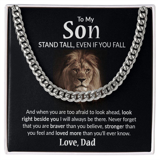To My Son - Love Dad - CHARMING FAMILY GIFT