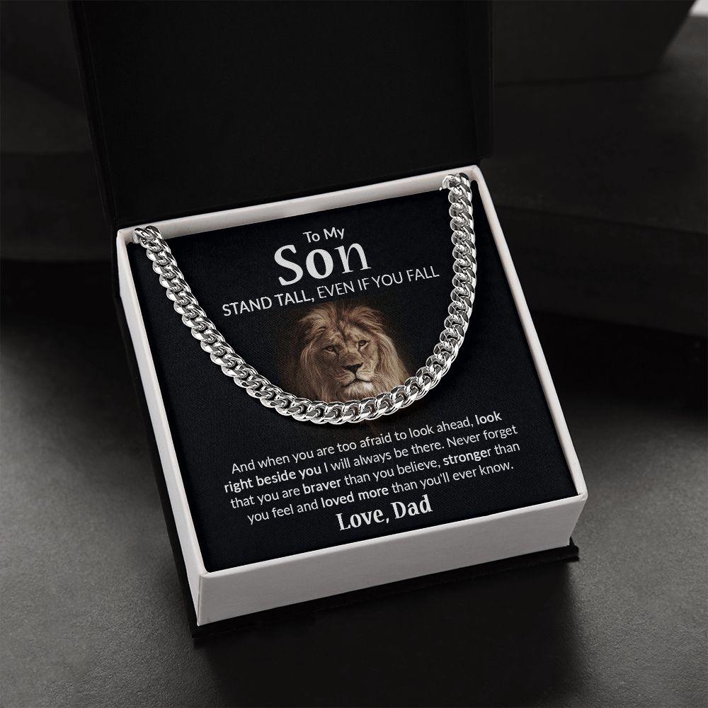 To My Son - Love Dad - CHARMING FAMILY GIFT
