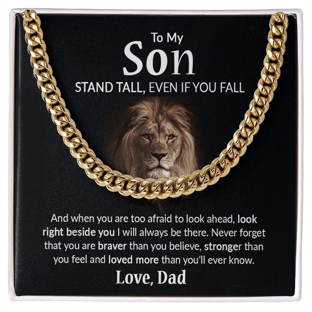 To My Son - Love Dad - CHARMING FAMILY GIFT