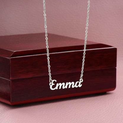 To My Soulmate - Custom Name Necklace - CHARMING FAMILY GIFT