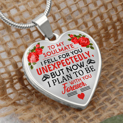 To My Soulmate - I Love You Forever and Always Perfect Gift for Valentine Day - CHARMING FAMILY GIFT