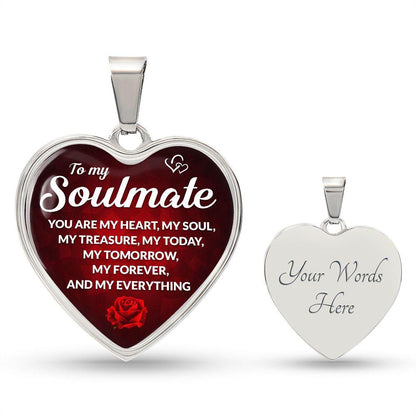 To My Soulmate - Great Valentine's Day Gift - CHARMING FAMILY GIFT