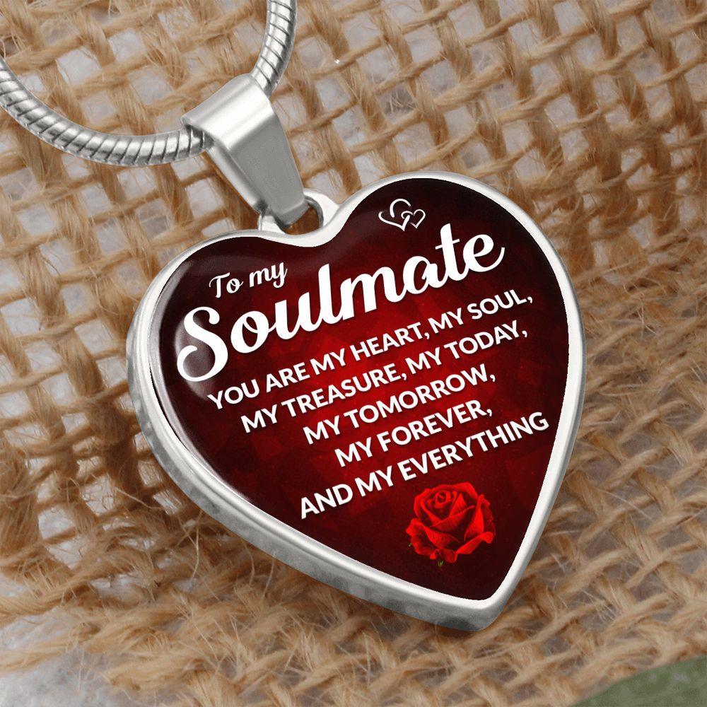 To My Soulmate - Great Valentine's Day Gift - CHARMING FAMILY GIFT