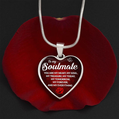 To My Soulmate - Great Valentine's Day Gift - CHARMING FAMILY GIFT