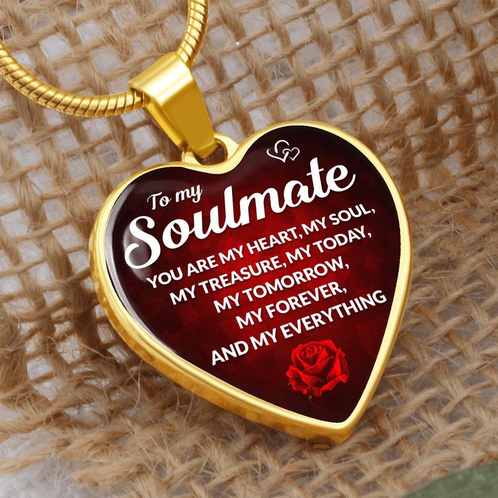 To My Soulmate - Great Valentine's Day Gift - CHARMING FAMILY GIFT