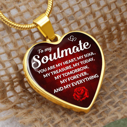 To My Soulmate - Great Valentine's Day Gift - CHARMING FAMILY GIFT