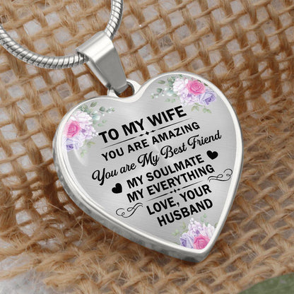 To My Wife - Love, Your Husband - CHARMING FAMILY GIFT