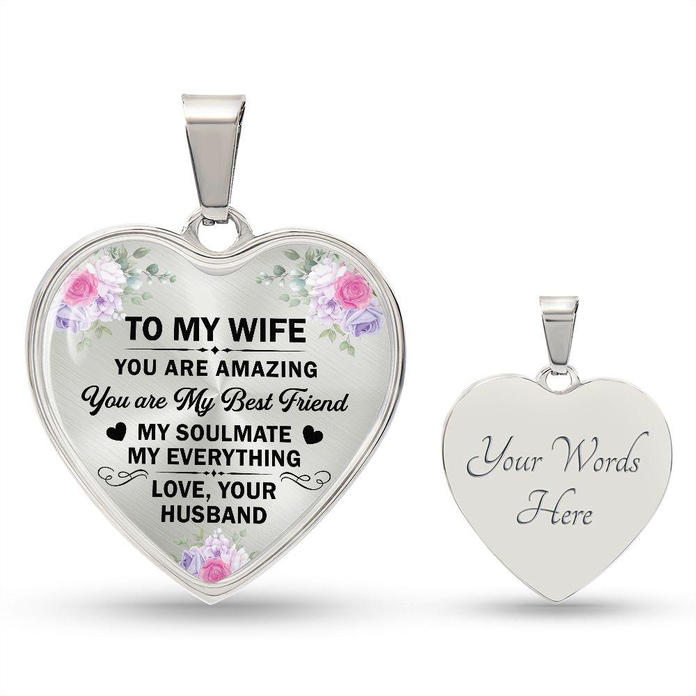 To My Wife - Love, Your Husband - CHARMING FAMILY GIFT