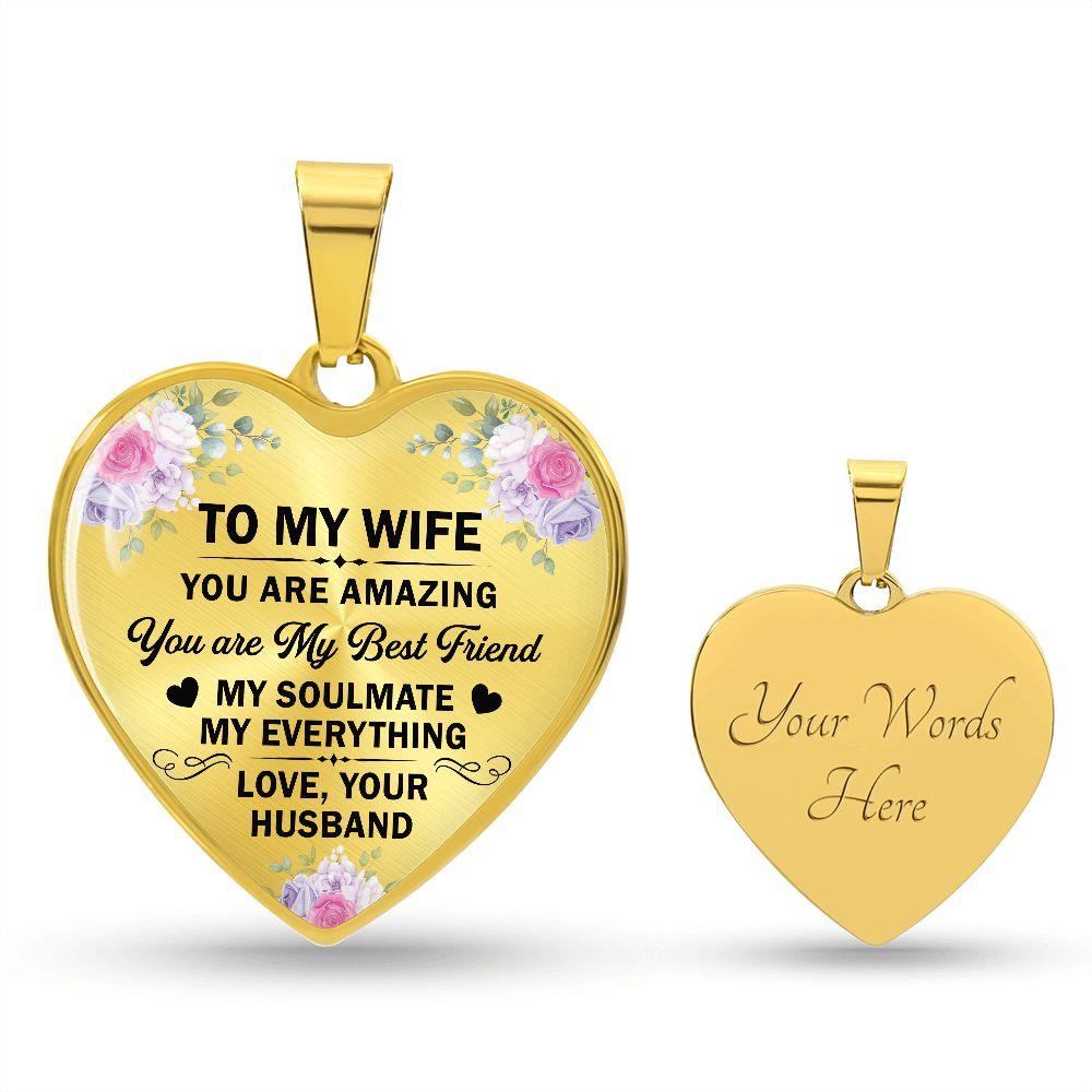 To My Wife - Love, Your Husband - CHARMING FAMILY GIFT