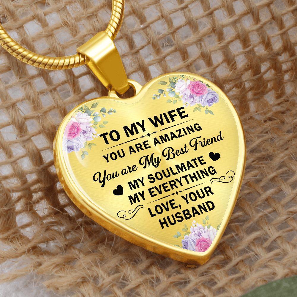 To My Wife - Love, Your Husband - CHARMING FAMILY GIFT
