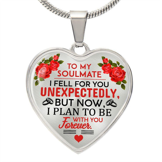 To My Soulmate - I Love You Forever and Always Perfect Gift for Valentine Day - CHARMING FAMILY GIFT