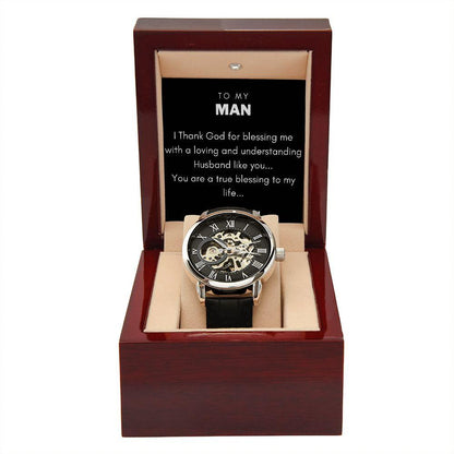 To My Man - I Love you - CHARMING FAMILY GIFT